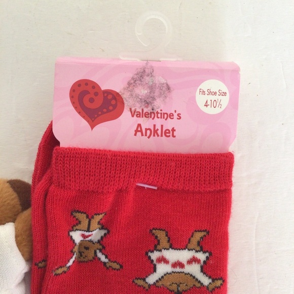VALENTINE SOCKS NWT SIZE 4-10.5 - Picture 5 of 7